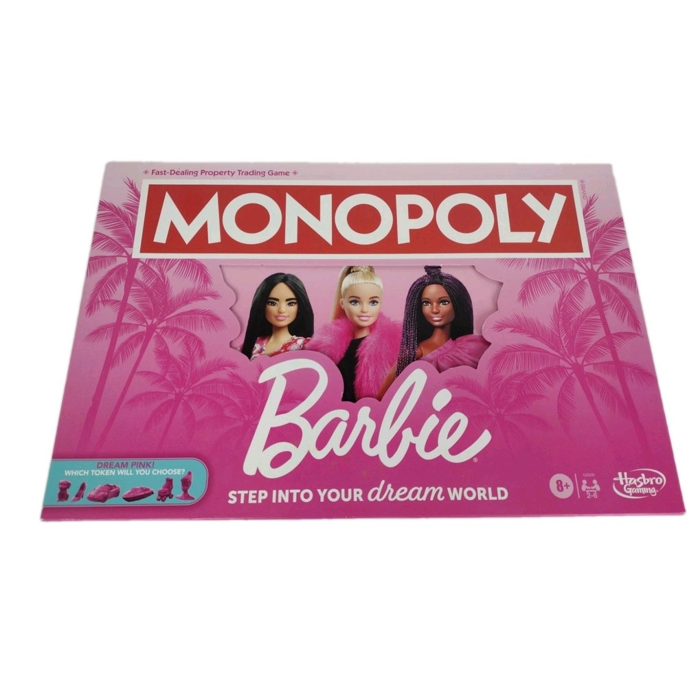 Hasbro Monopoly Barbie Edition Brand New